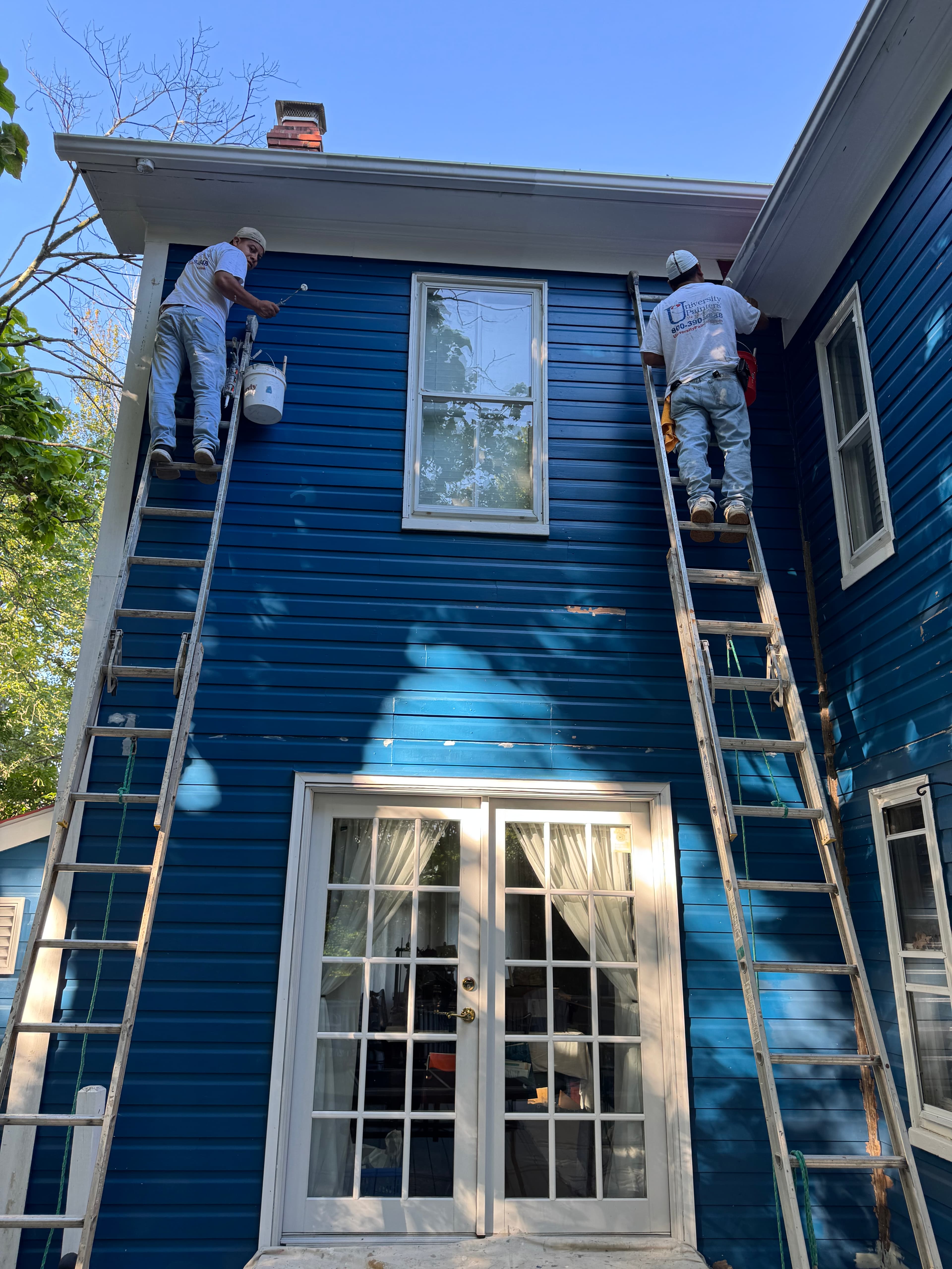 Apex Painting crew at work